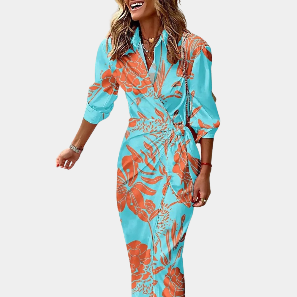 Andie - Farverig Sommer Maxi Kjole