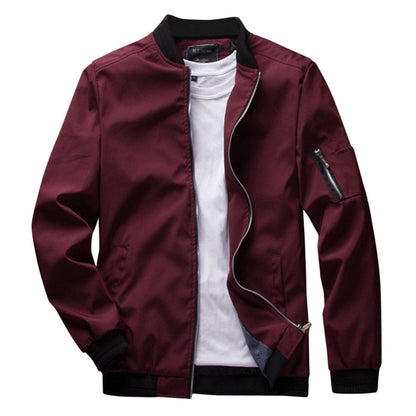 Veste d'été pour homme avec fermeture éclair et poches - Lebbi