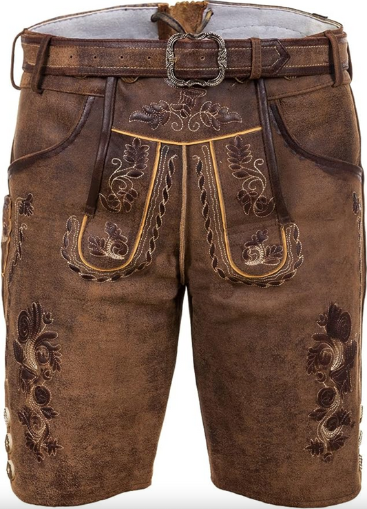Shorts pour hommes avec détails brodés