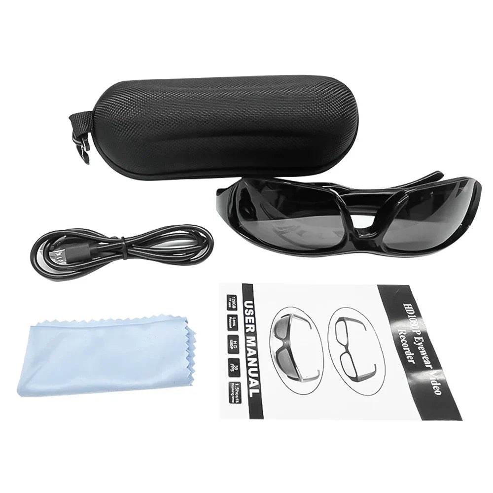 VisionCam - Lunettes intelligentes 1080P avec fonction d'enregistrement