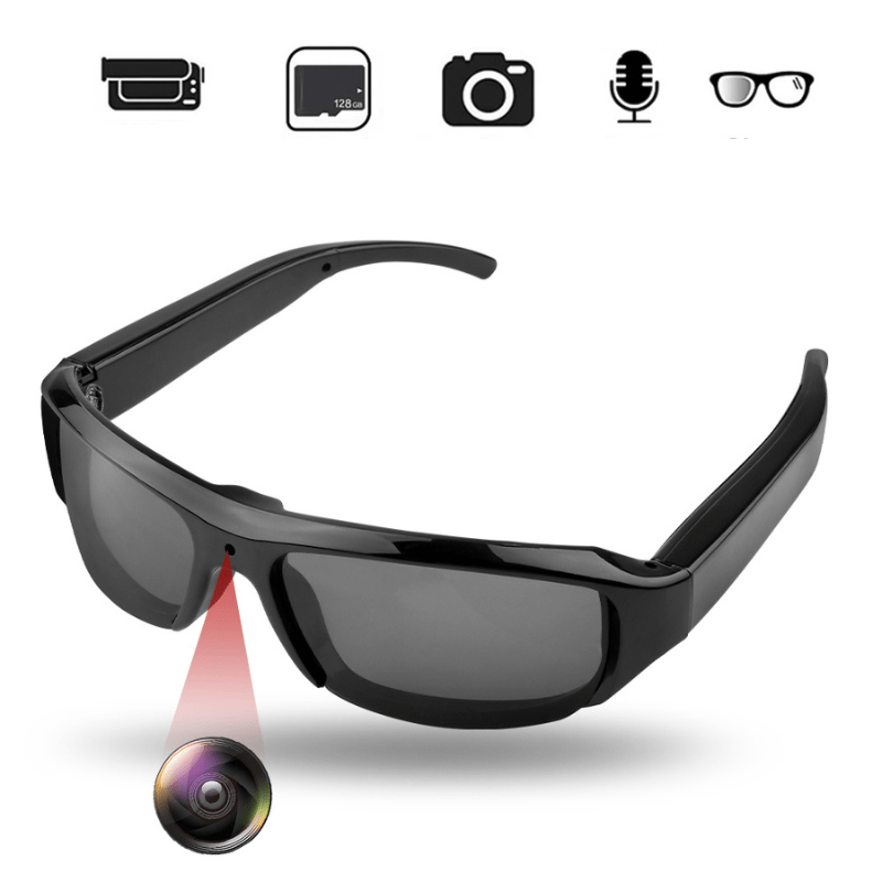 VisionCam - Lunettes intelligentes 1080P avec fonction d'enregistrement