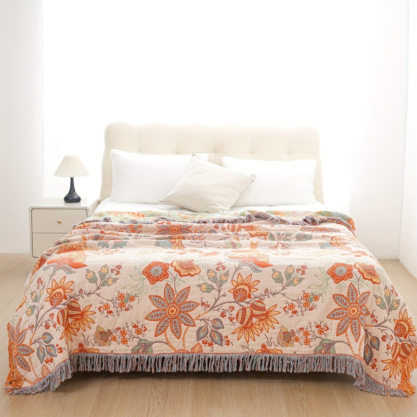SoftWeave - Bohemian Quasten-Decke