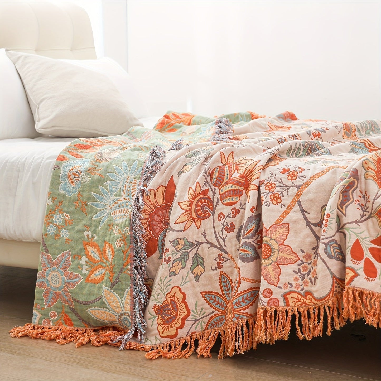 SoftWeave - Bohemian Quasten-Decke