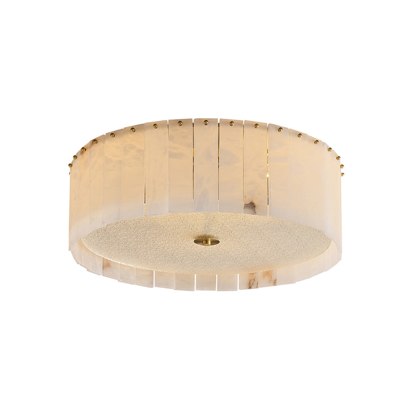 ElysianLuxe - Ceiling Lamp with Alabaster Details and Intimate Lighting