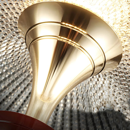 GoldPetal - Luxe Crystal Chandelier with Umbrella Shape