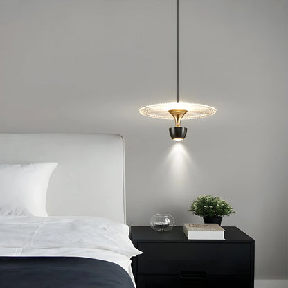 GoldPetal - Luxe Crystal Chandelier with Umbrella Shape