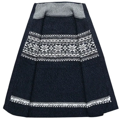 Raven – Cardigan zippé décontracté en maille pour hommes