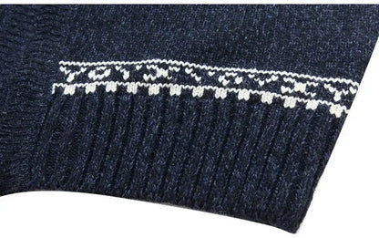 Raven – Cardigan zippé décontracté en maille pour hommes