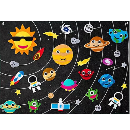 VelvetiKIDS - Tableau en feutre pour tout-petits