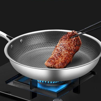 Non-stick pan - made of stainless steel for the kitchen