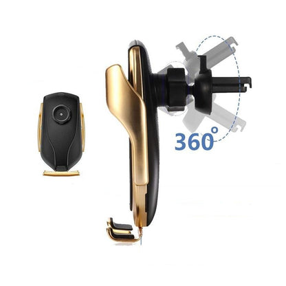 Support de téléphone à serrage automatique