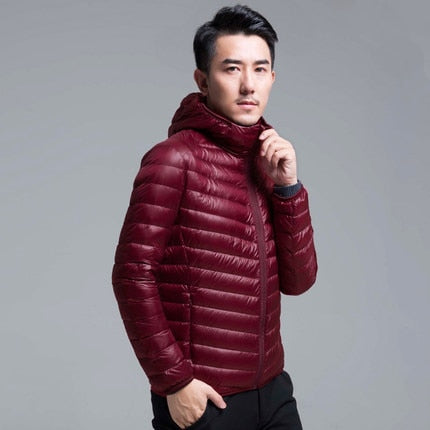 Veste mi-longue pour homme avec capuche - Jessie
