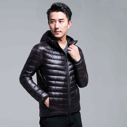 Veste mi-longue pour homme avec capuche - Jessie