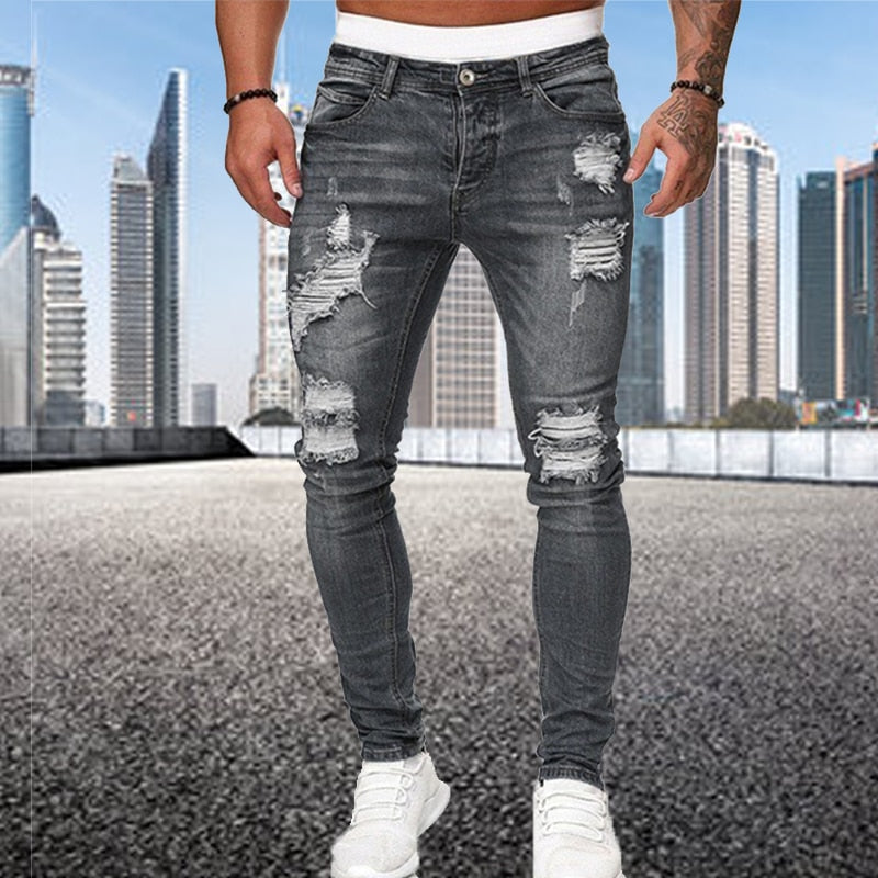 Benham - Jeans pour hommes élégants avec détails déchirés