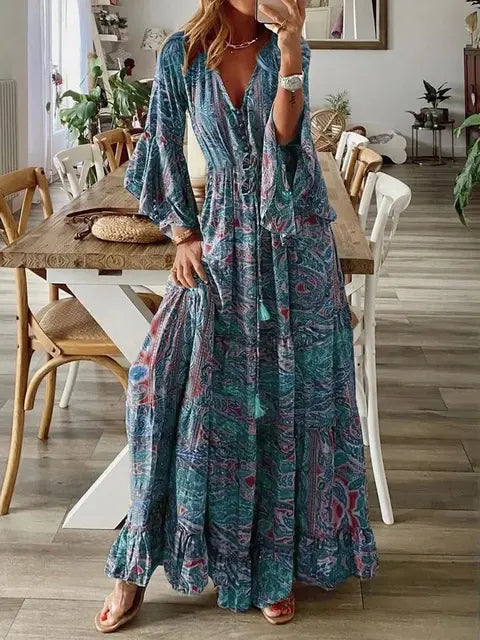 Robe Maxi Bohémienne - Kristen