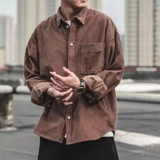 Chemise côtelée pour hommes - Jovan