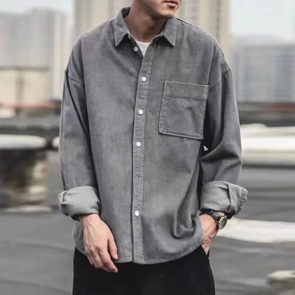 Chemise côtelée pour hommes - Jovan