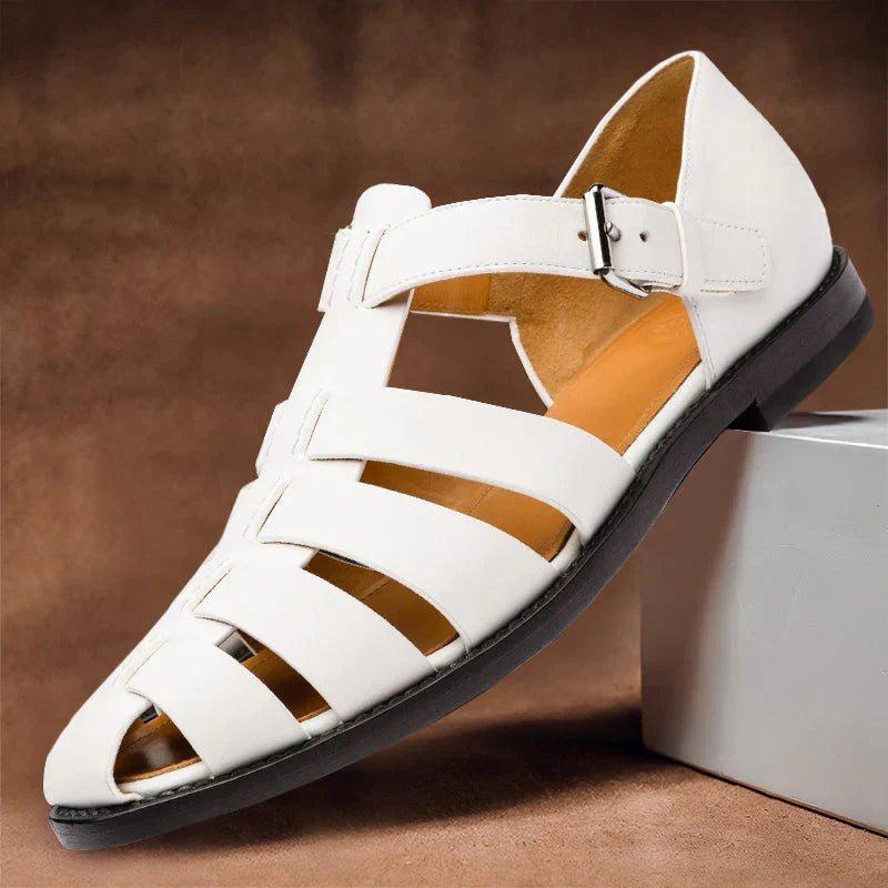 Blaise – Sandales en cuir pour hommes alliant confort et style