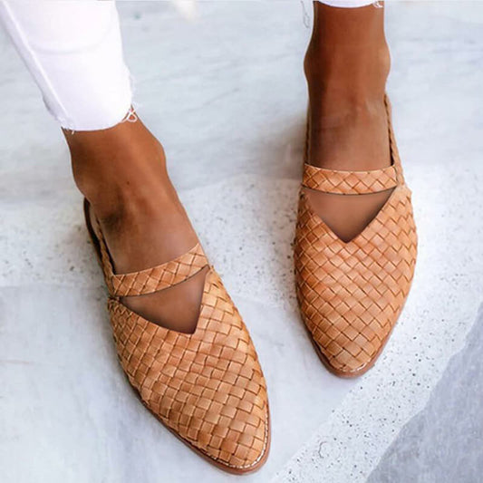Braided Summer Women's Shoes - Laura