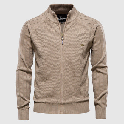 Veste zippée intégrale pour homme - Coton - Zyan