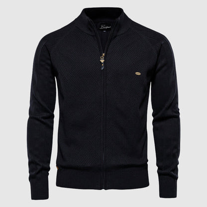 Veste zippée intégrale pour homme - Coton - Zyan