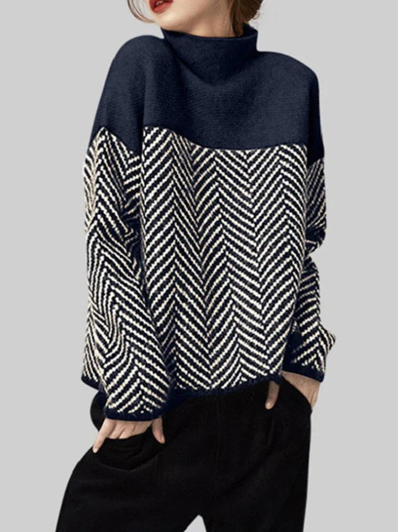 PureKnit - Pull à col roulé doux et élégant