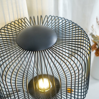 LuxeKeshi - Table Lamp with Modern Base and Subtle Lighting