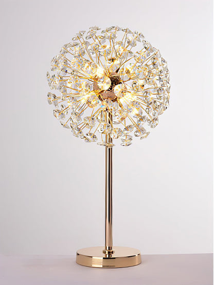 CrystalBloom - Bordlampe inspireret af mælkebøtte