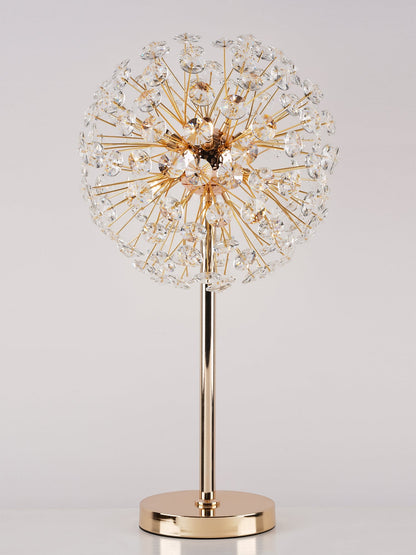 CrystalBloom - Bordlampe inspireret af mælkebøtte
