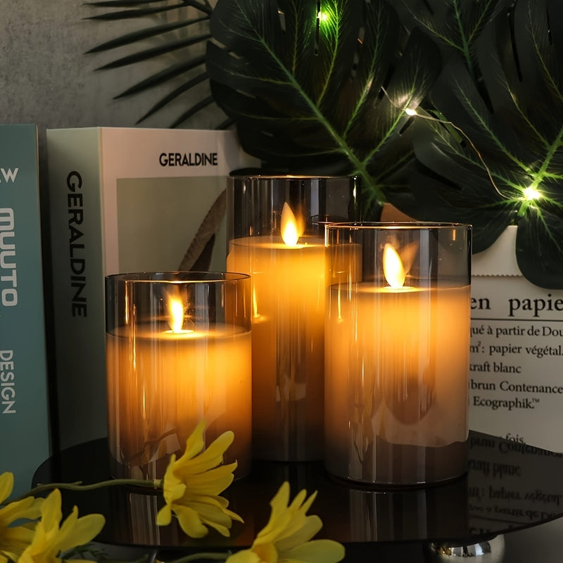 LumiFlicker - Battery-Powered LED Candle Set