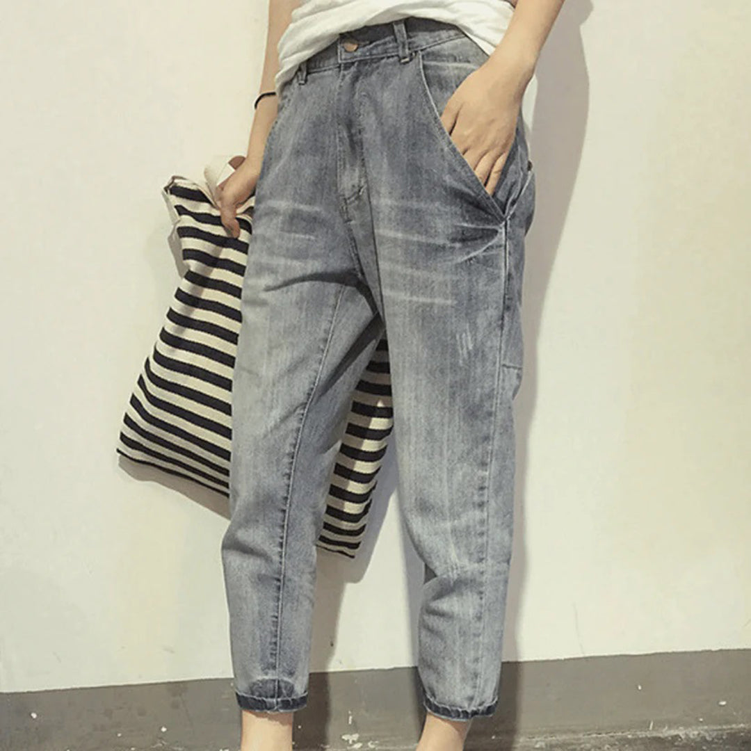 Jeans amples pour femmes - pantalons larges pour femmes