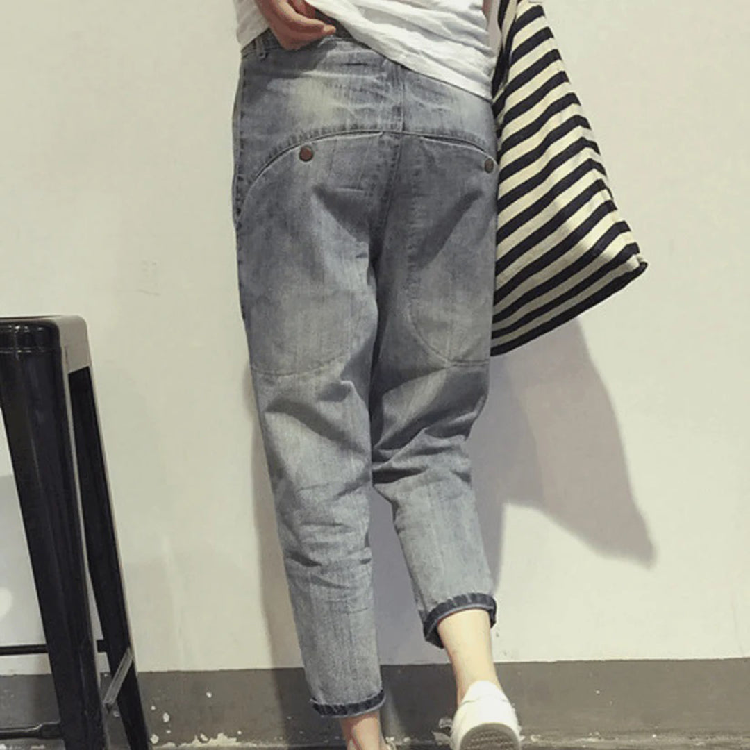 Jeans amples pour femmes - pantalons larges pour femmes