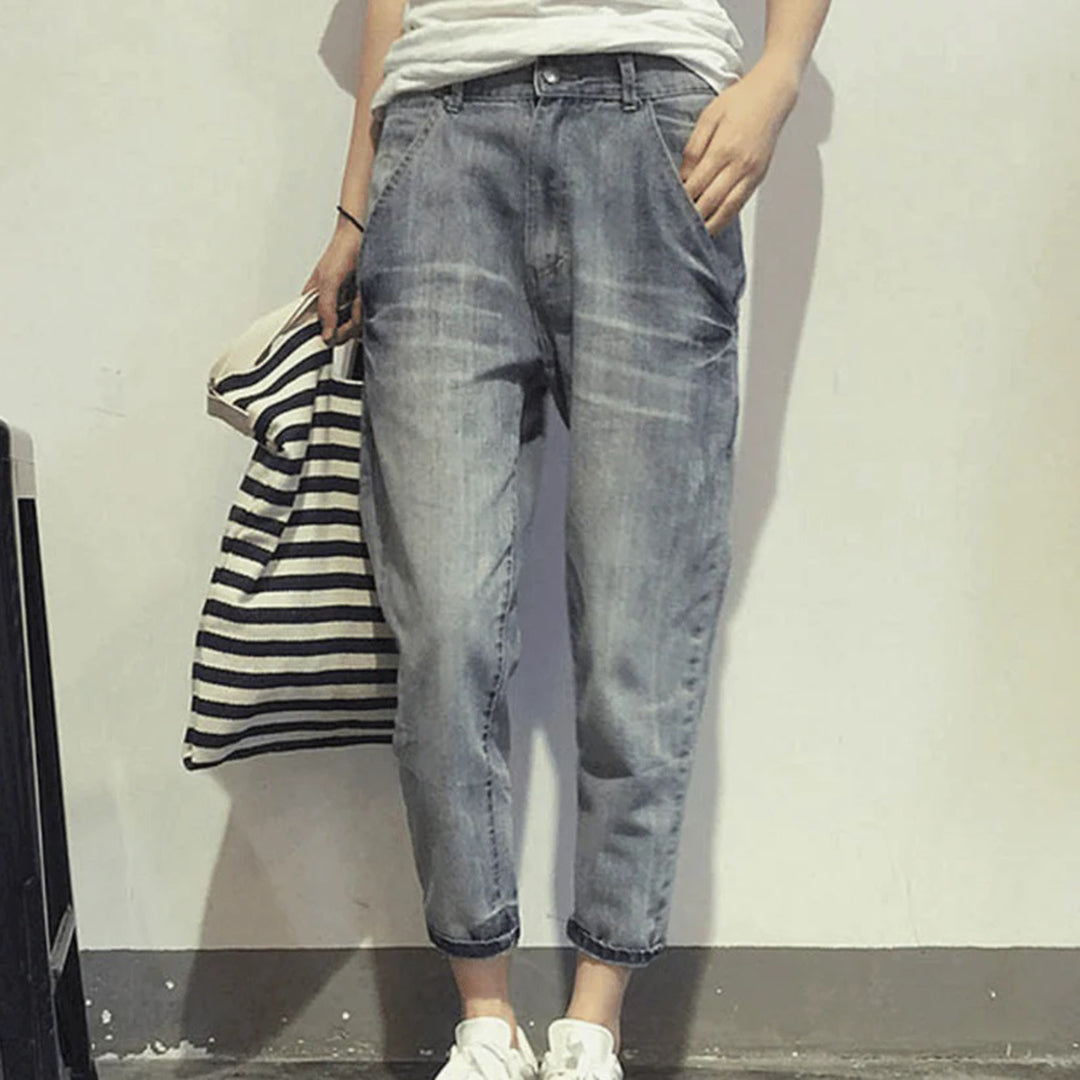 Jeans amples pour femmes - pantalons larges pour femmes