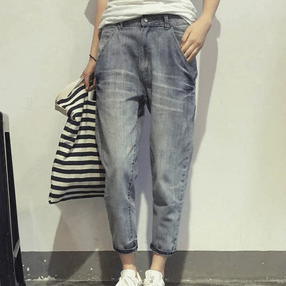 Jeans amples pour femmes - pantalons larges pour femmes
