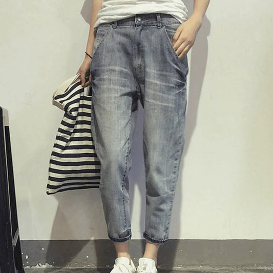 Jeans amples pour femmes - pantalons larges pour femmes