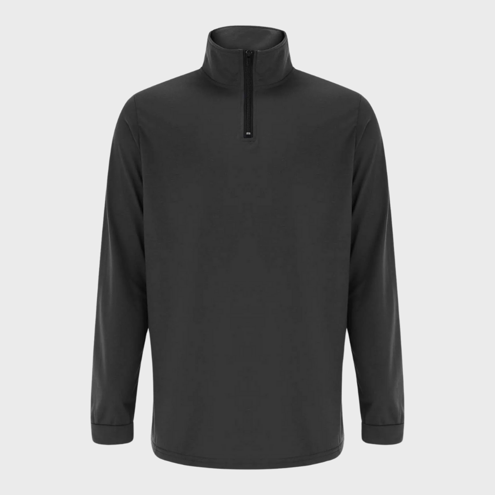 Pull pour homme avec fermeture éclair et look intemporel