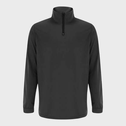 Pull pour homme avec fermeture éclair et look intemporel