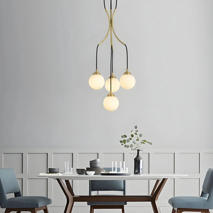 GlasOrbis - Modern Ball Chandelier