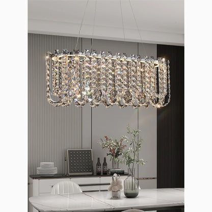 GlitterGlow - Luksuriøs krystall LED-lysekrone