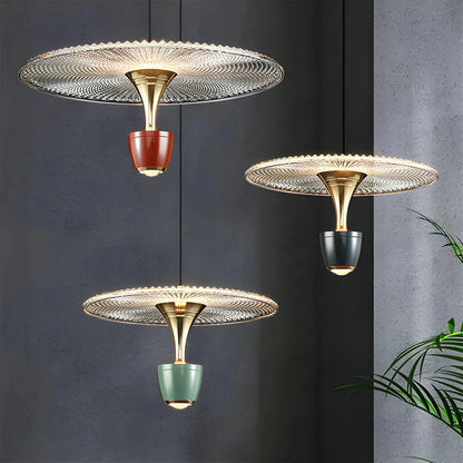 GoldPetal - Luxe Crystal Chandelier with Umbrella Shape