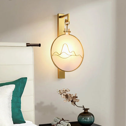 MysticGlow - Oosterse LED Wandlamp voor Gezellige Interieurs