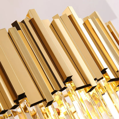 EmpireGold - Monumental Crystal Chandelier in Gold