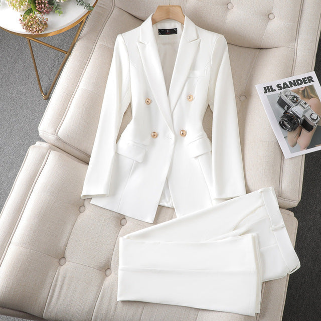 Ensemble blazer et pantalon pour femmes - Eline