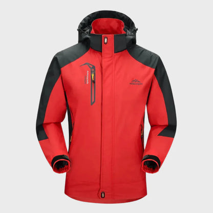 Veste pour homme - Imperméable et coupe-vent - avec capuche