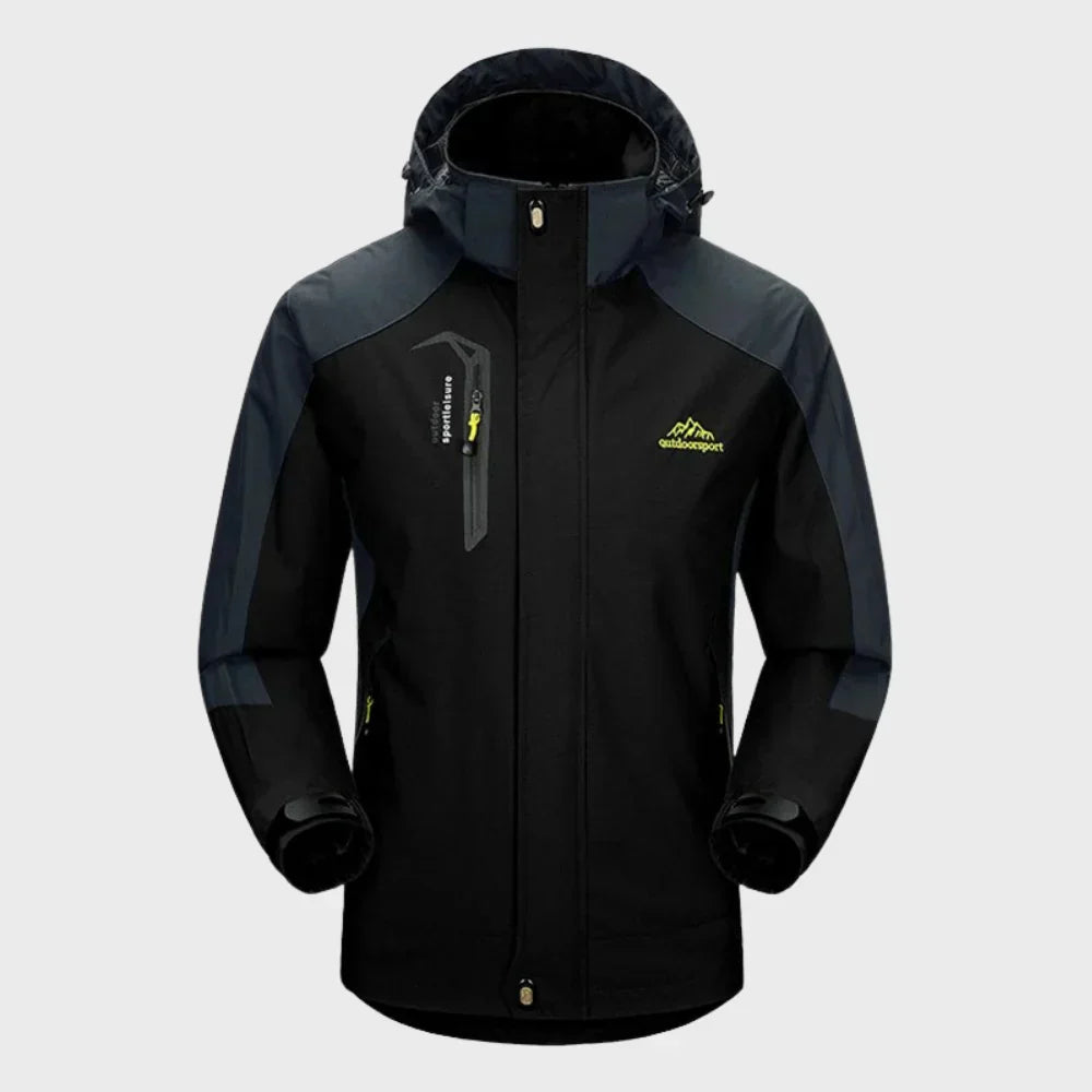 Veste pour homme - Imperméable et coupe-vent - avec capuche