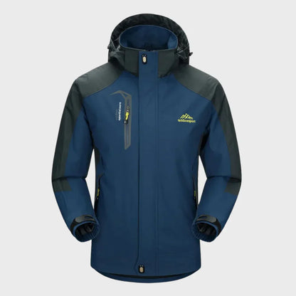 Veste pour homme - Imperméable et coupe-vent - avec capuche
