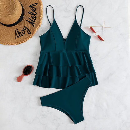 Avani – Maillot de bain plissé élégant pour femmes avec coupe parfaite