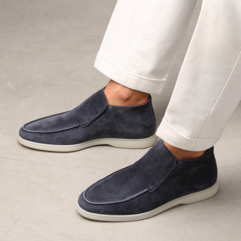 Ace - Elegant calf suede men's loafer
