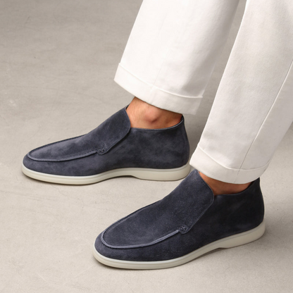 Ace - Elegant calf suede men's loafer