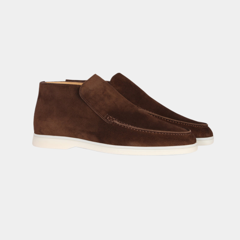 Ace - Elegant calf suede men's loafer